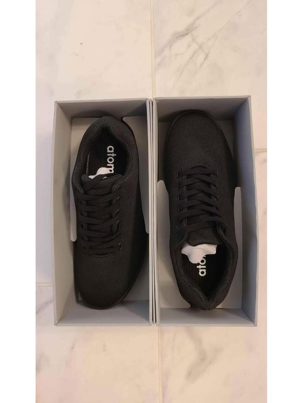 Brand new Atoms Model 000 Black Lightweight Sneakers Size Women's 9 Men's 7.5